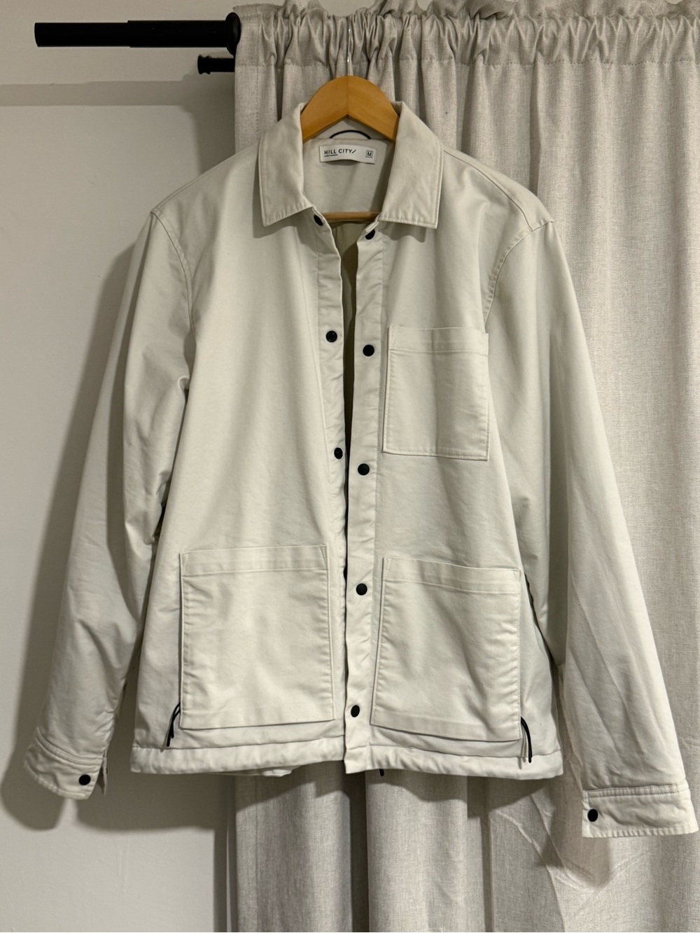 Men’s Hill City Off-White Utility Jacket